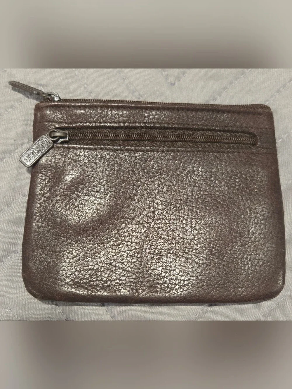 Buxton Brown Genuine Leather Men’s ID Wallet